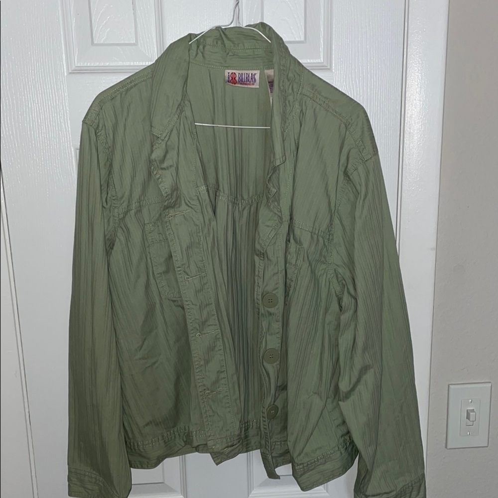 Bill blass Women's Green Jacket